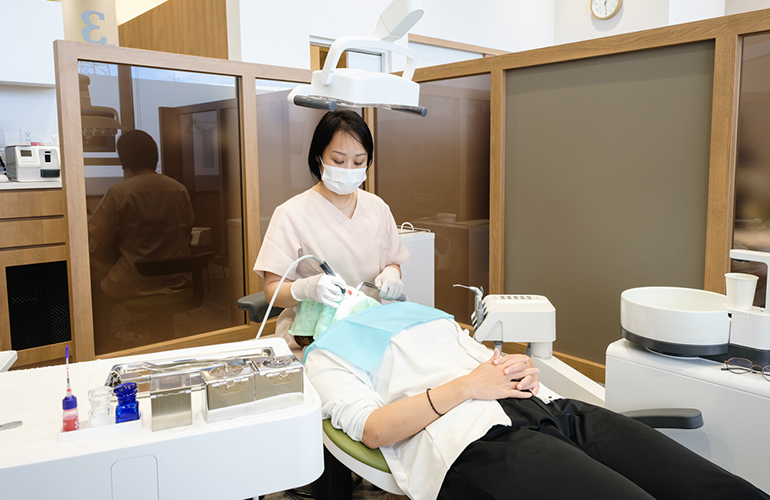 お口の健康を守る予防管理